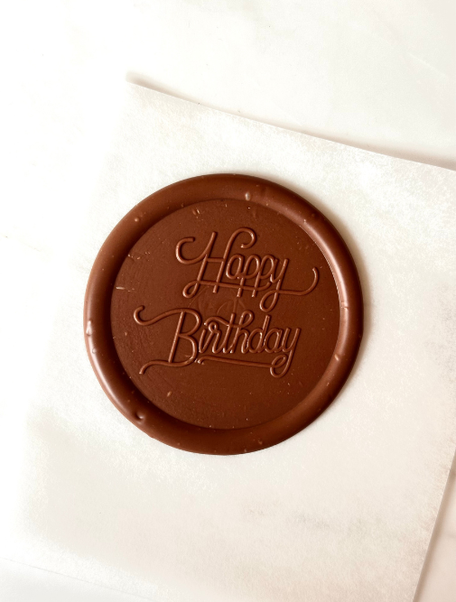 Chocolate stamp